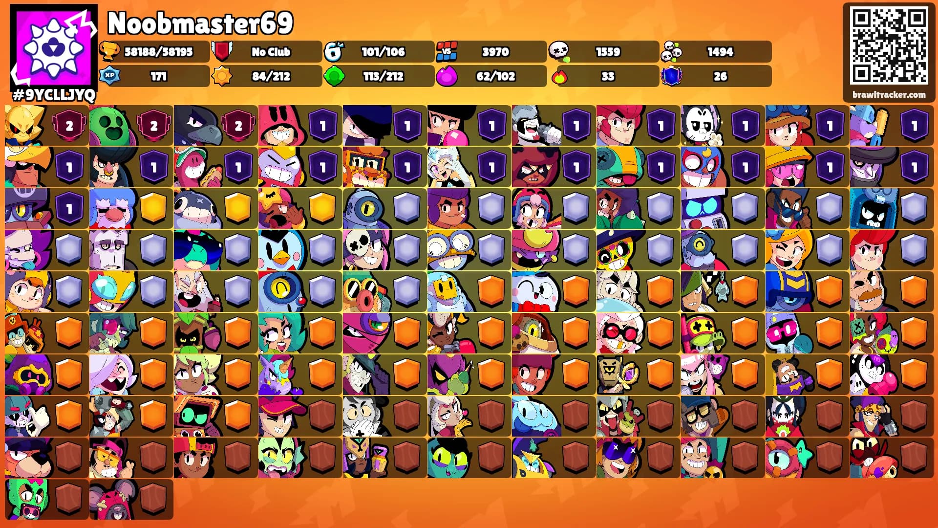 Noobmaster69's Ranks
