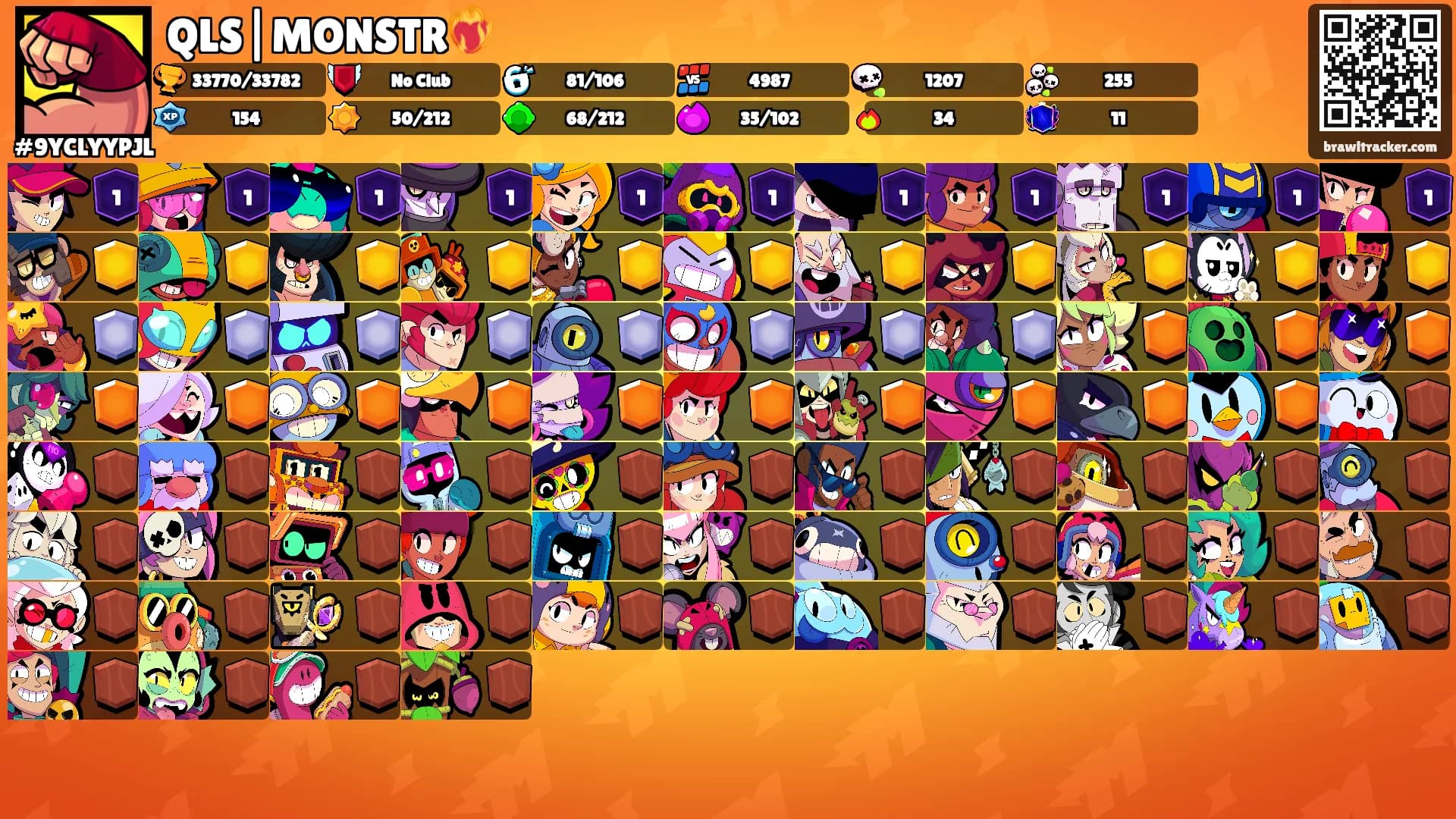 QLS|MONSTR❤️‍🔥's Ranks