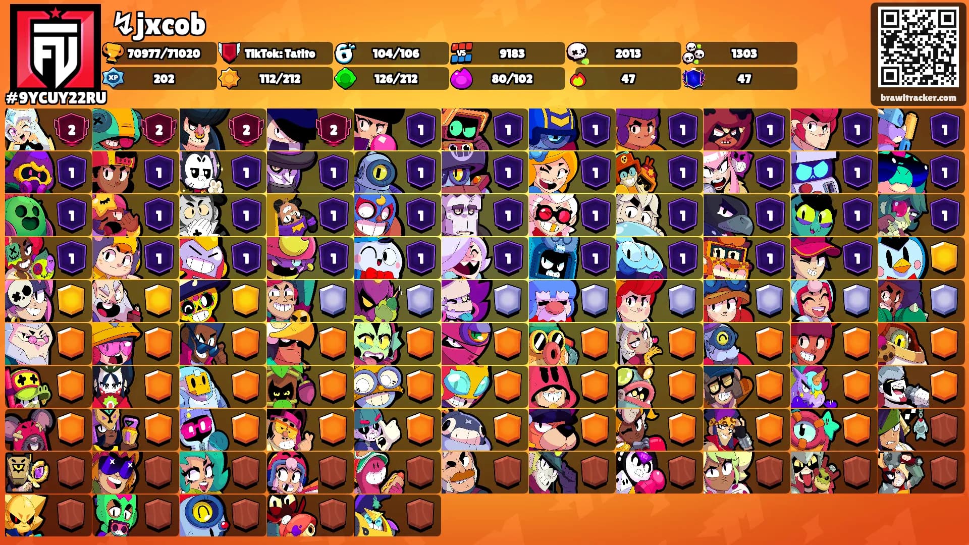 ↯jxcob's Ranks