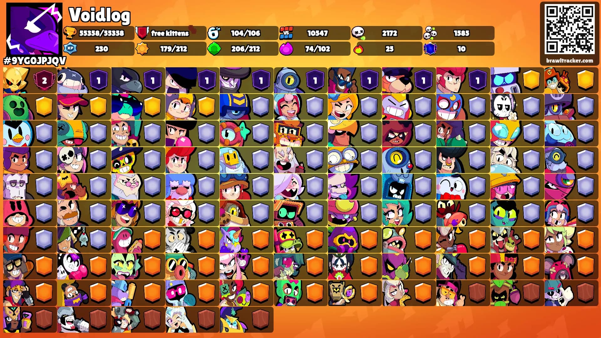 Voidlog's Ranks