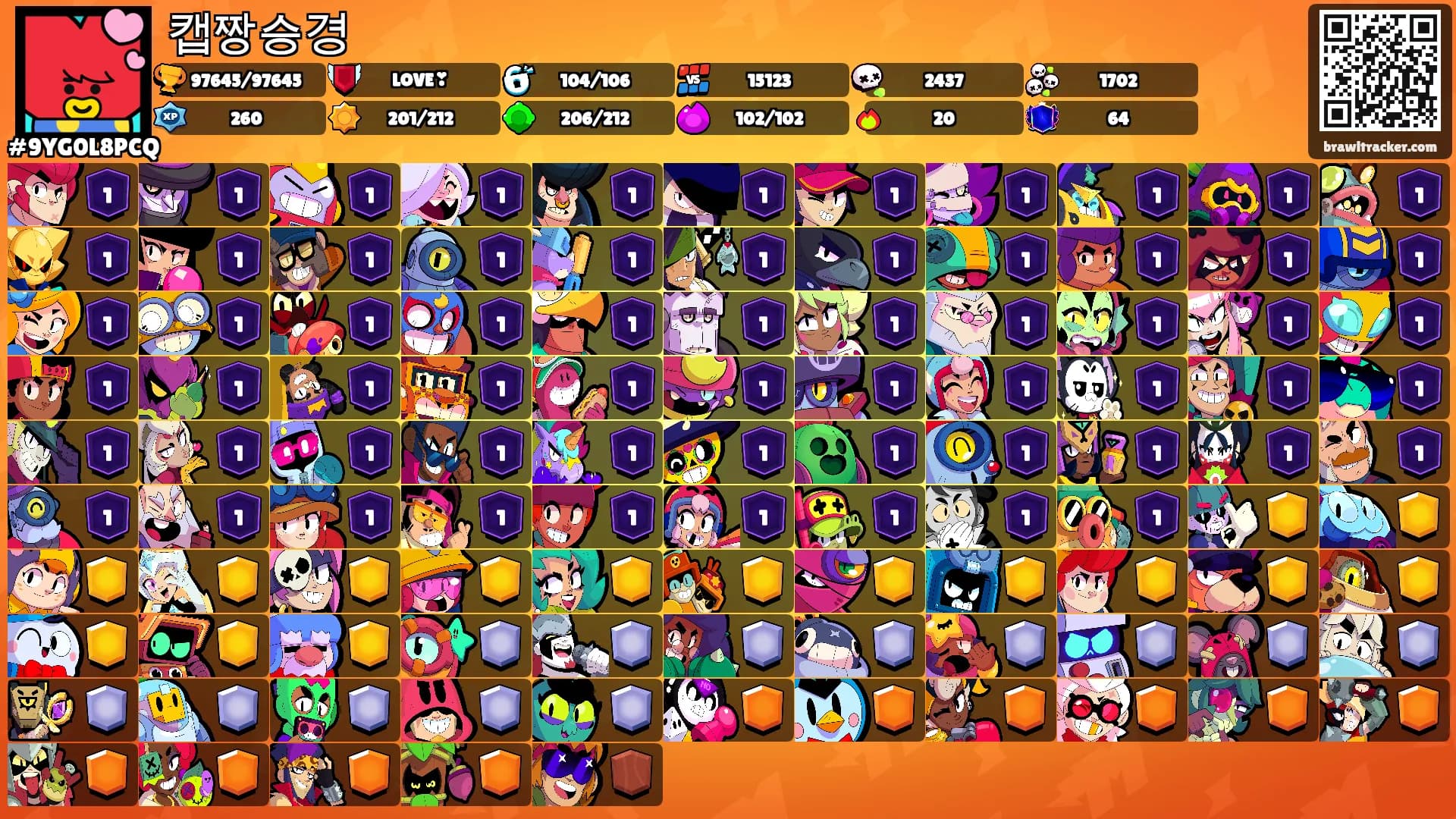 캡짱승경's Ranks