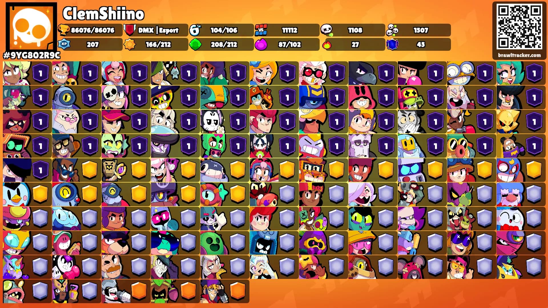 ClemShiino's Ranks