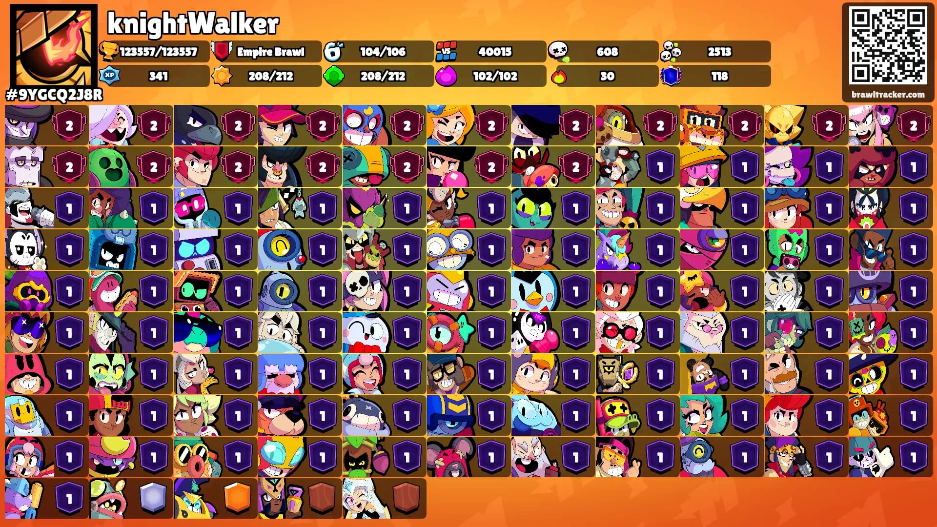 knightWalker's Ranks