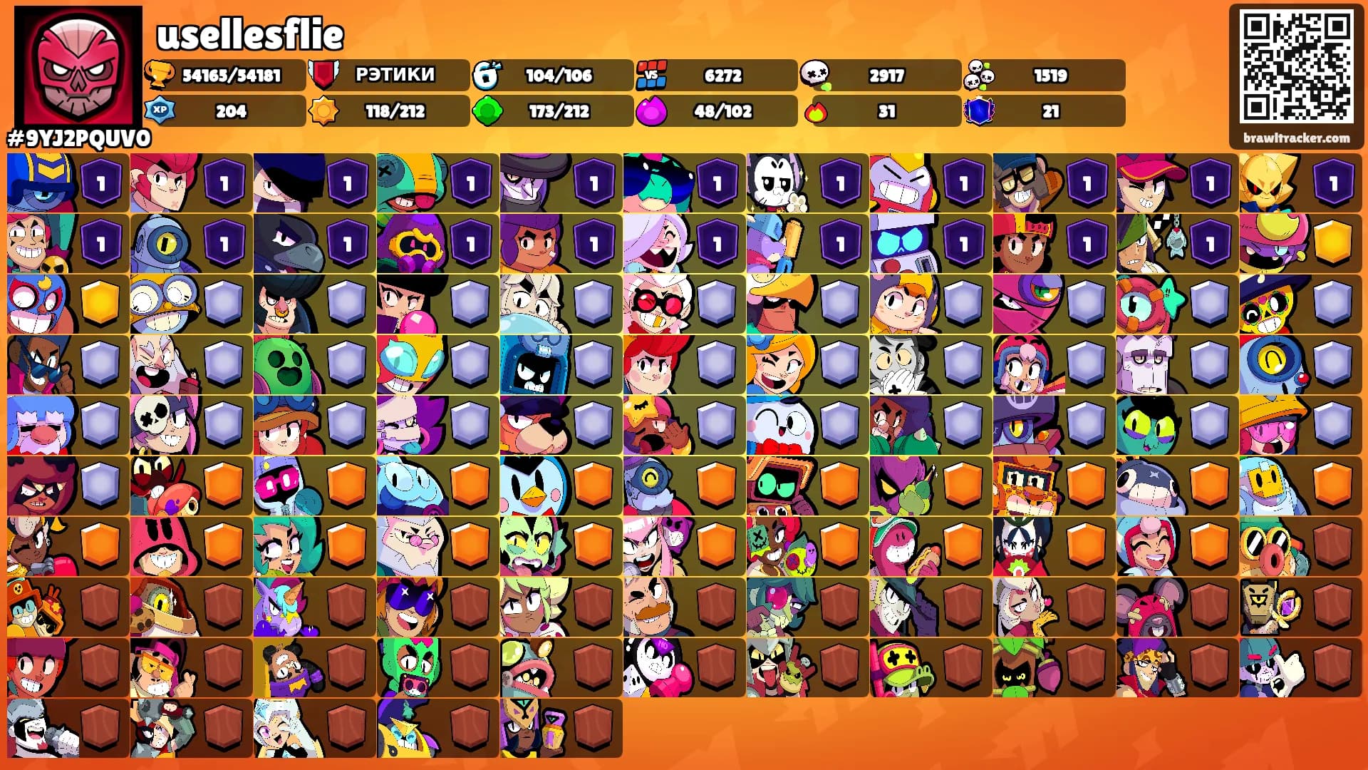 usellesflie's Ranks