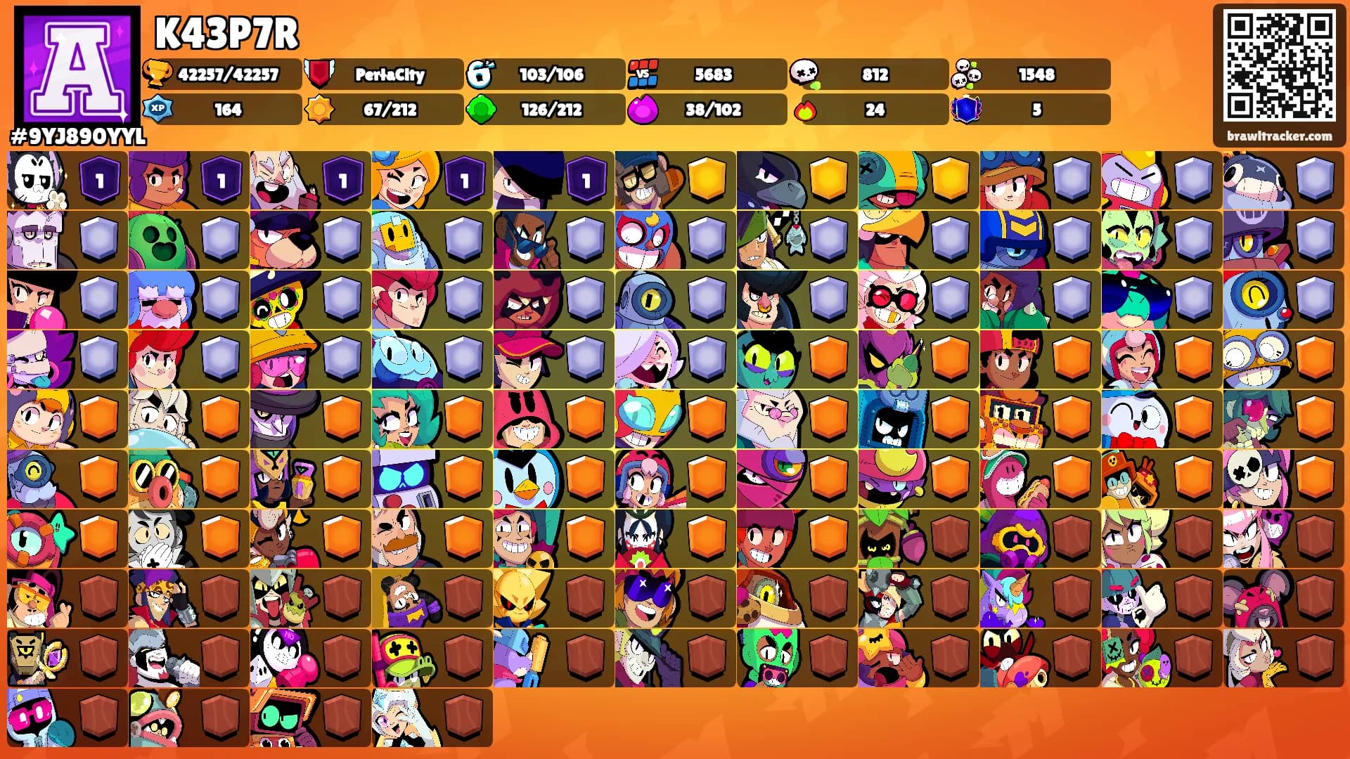 K43P7R's Ranks