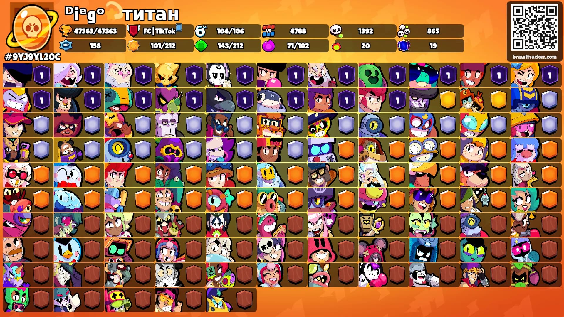 ᴰiᵉgᵒ💫титан's Ranks