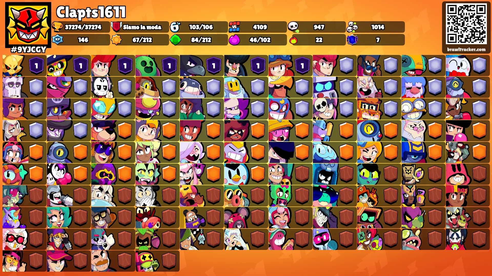 Clapts1611's Ranks