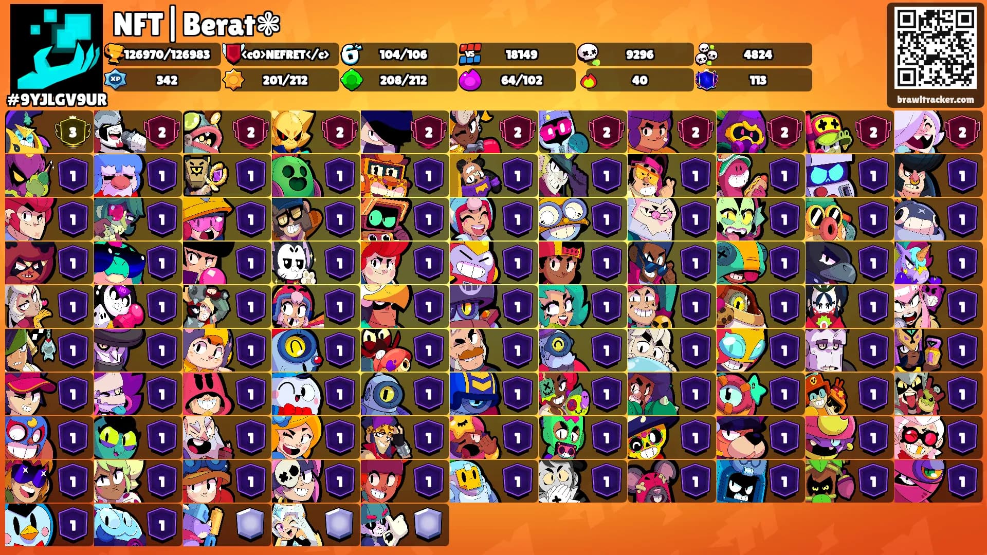 NFT|Berat❃'s Ranks