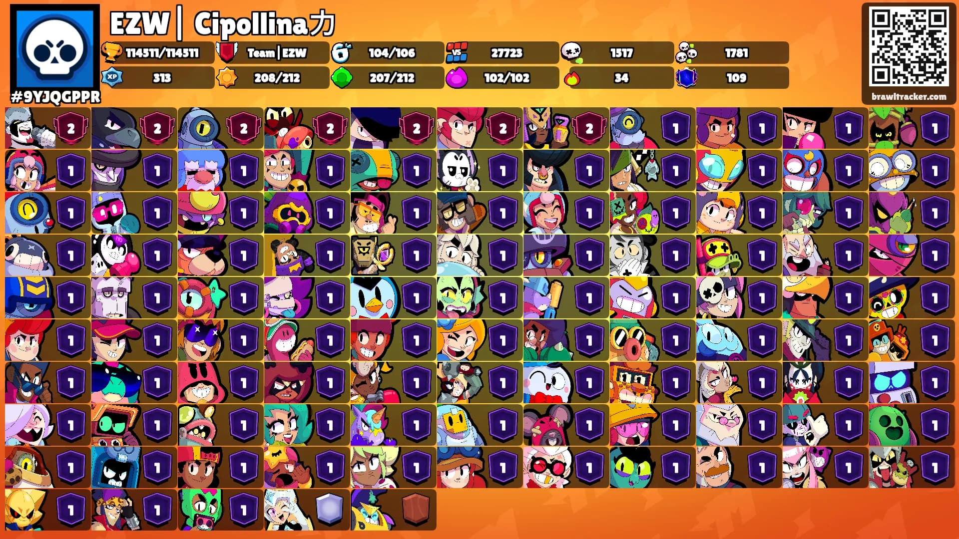 EZW| Cipollinaカ's Ranks