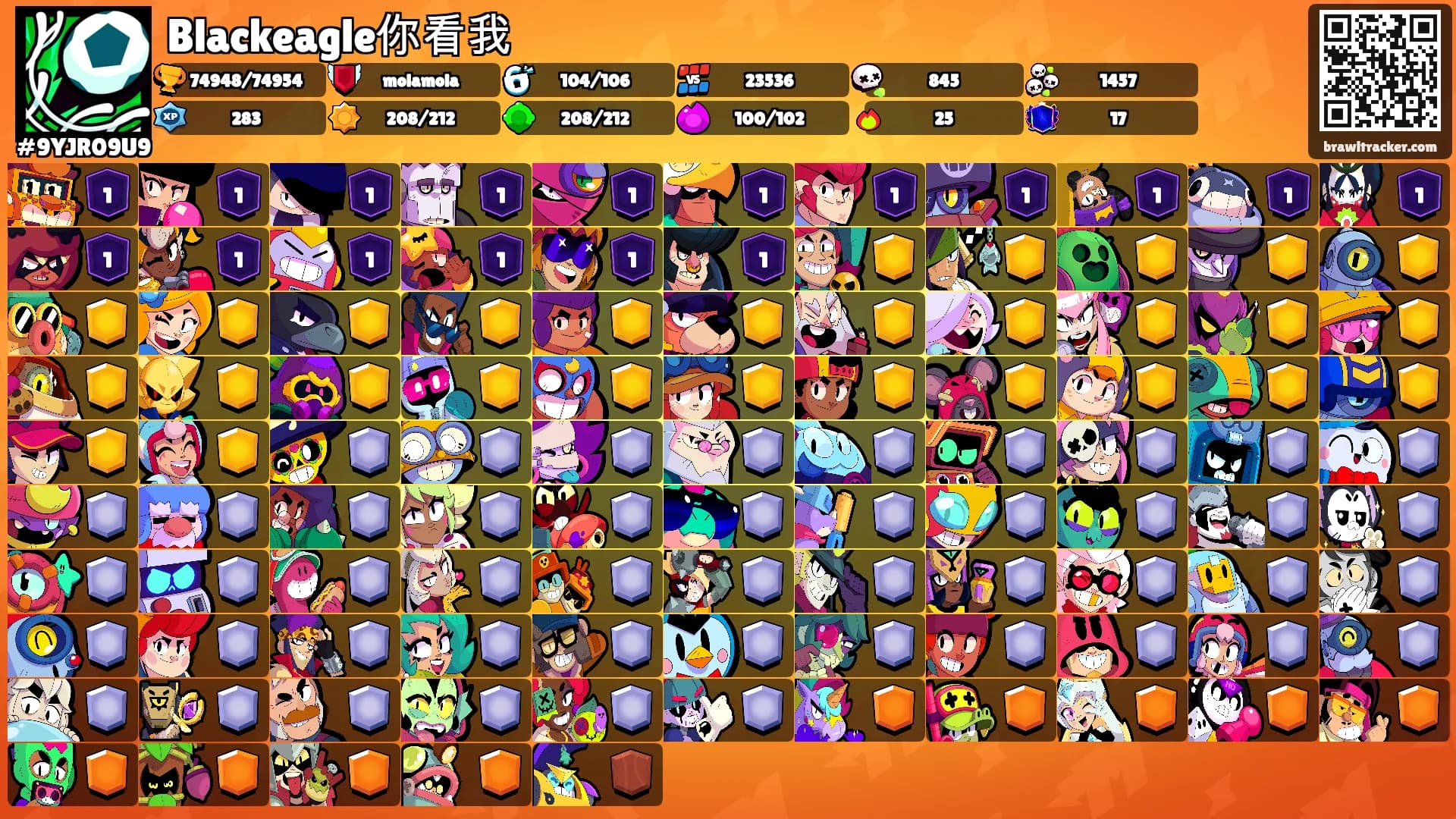 Blackeagle你看我's Ranks