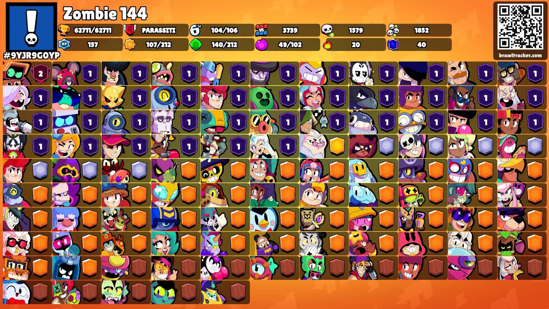 Zombie 144's Ranks