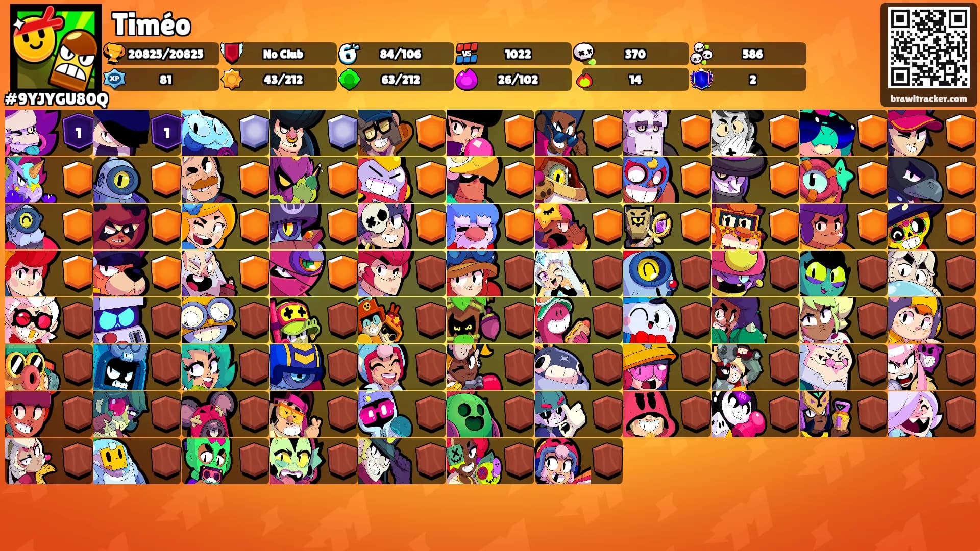 Timéo's Ranks
