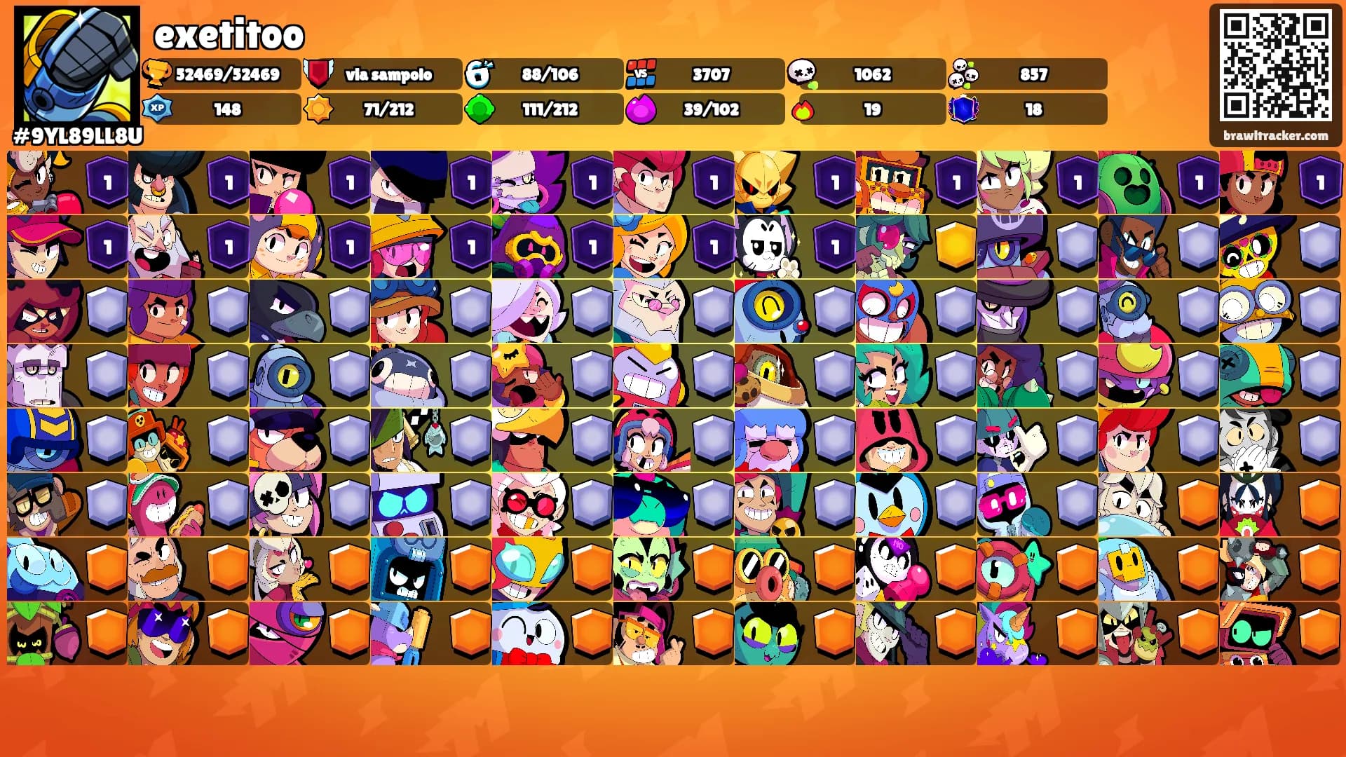 exetitoo's Ranks