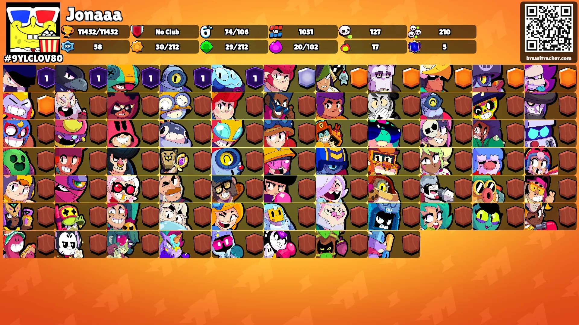 Jonaaa's Ranks