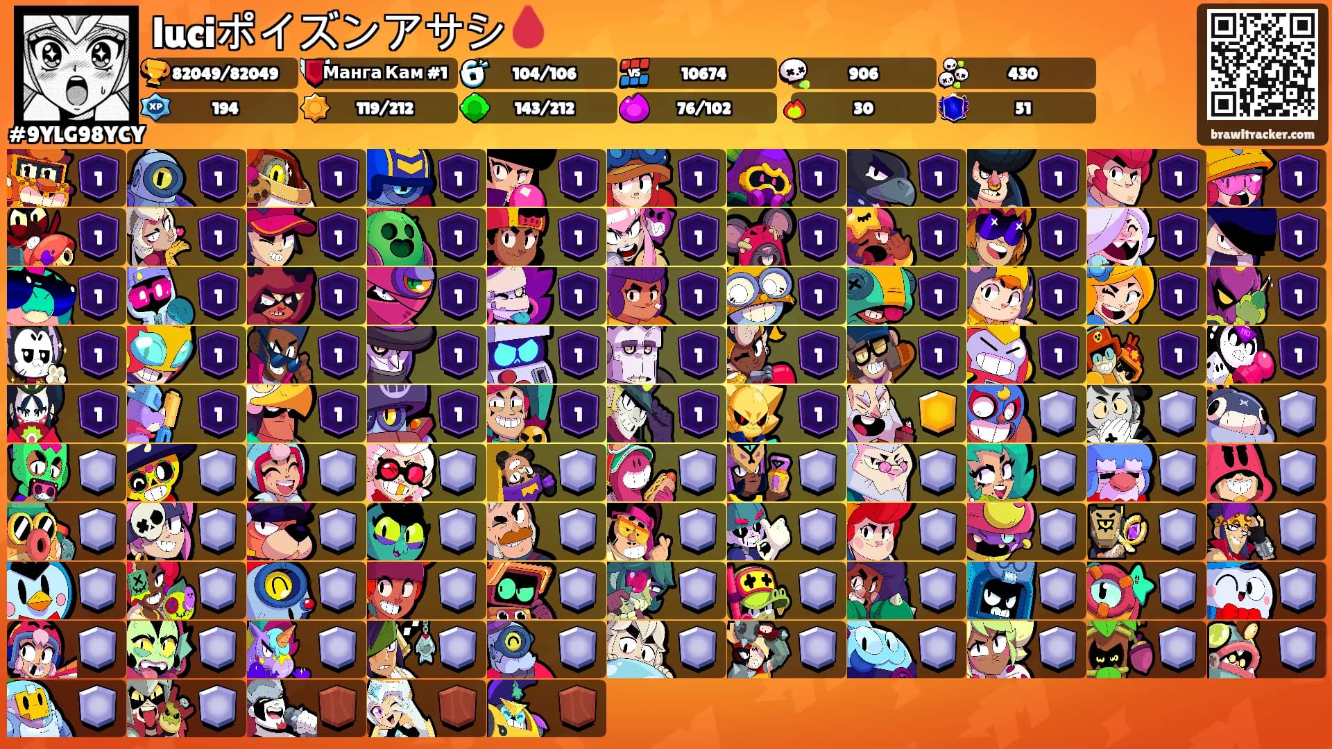 luciポイズンアサシ🩸's Ranks
