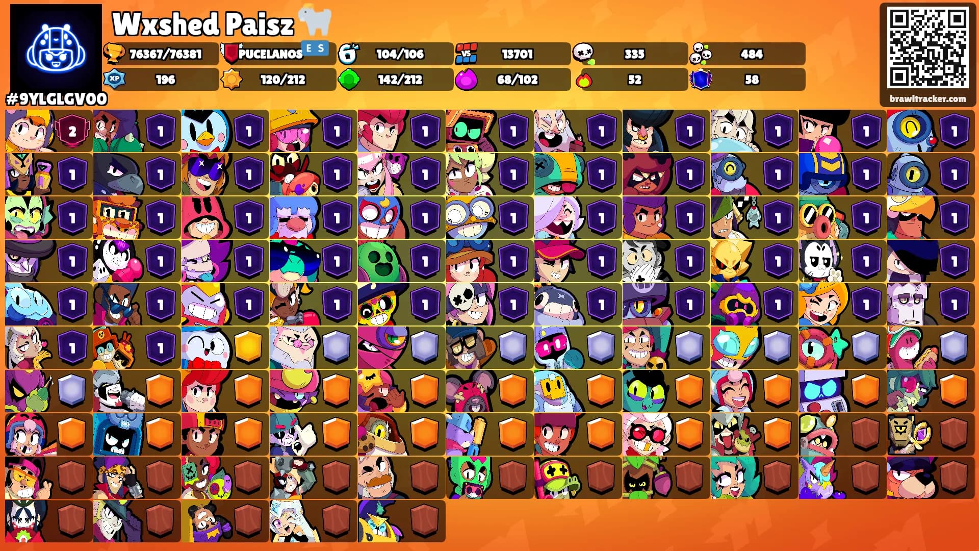 Wxshed Paisz 🐐's Ranks