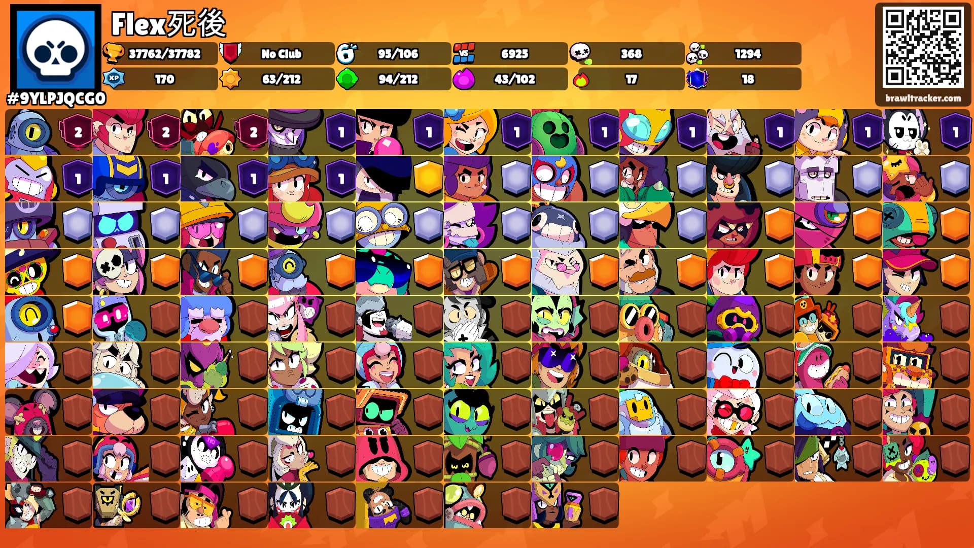 Flex死後's Ranks
