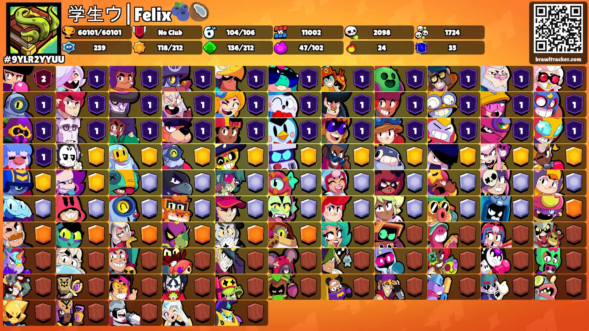 学生ウ|Felix🫐🥥's Ranks