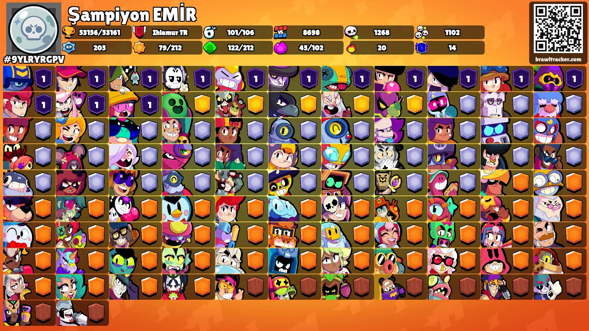 Şampiyon EMİR's Ranks