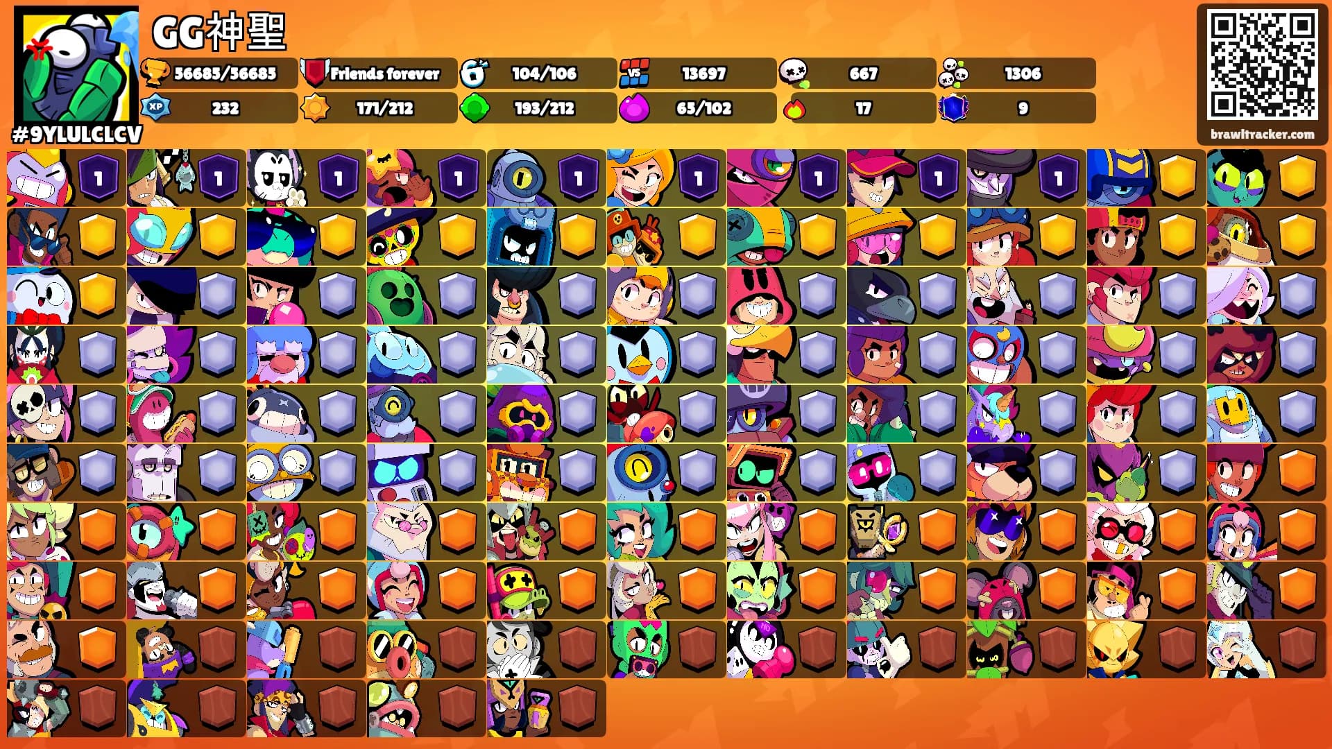 GG神聖's Ranks