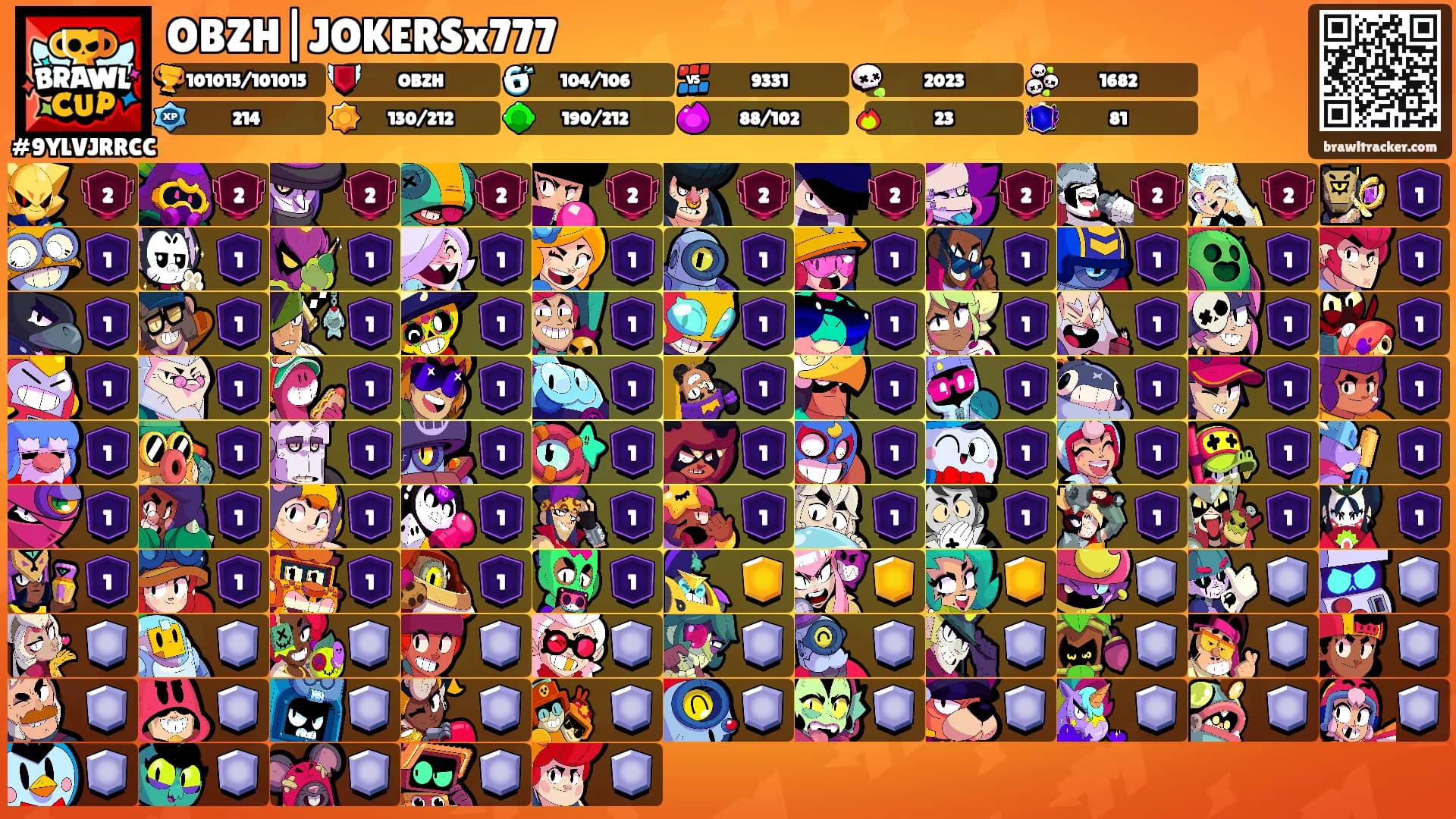 OBZH|JOKERSx777's Ranks