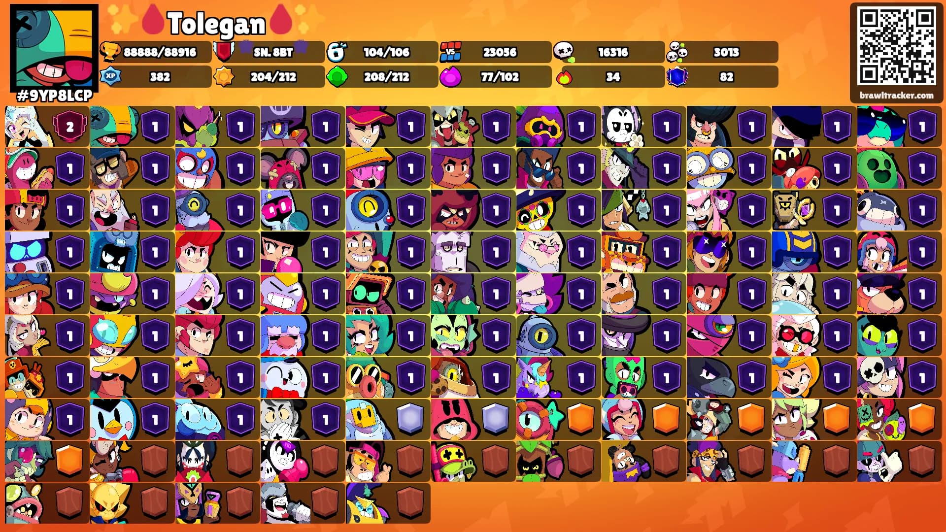 ✨🩸Tolegan🩸✨'s Ranks