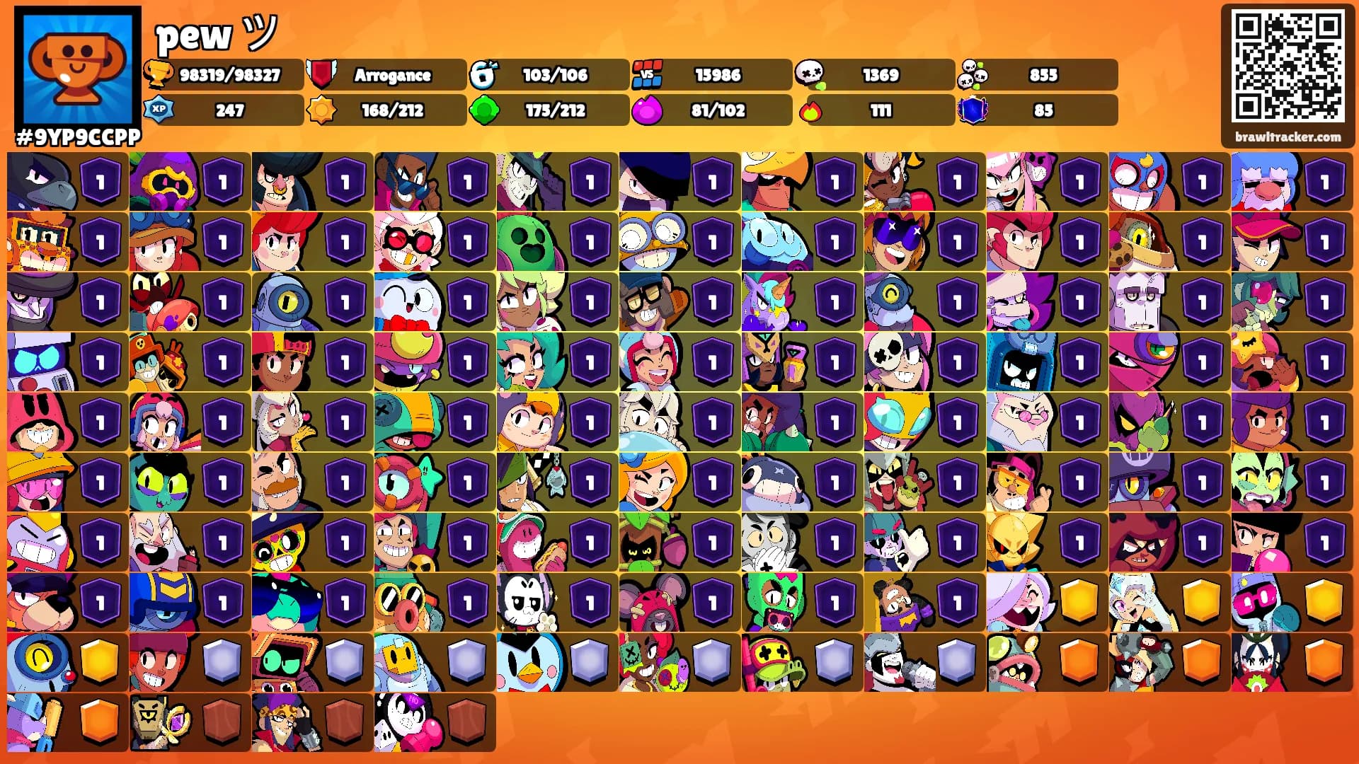 pew ツ's Ranks