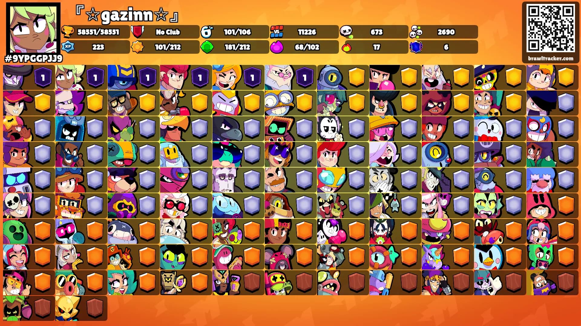 『☆gazinn☆』's Ranks