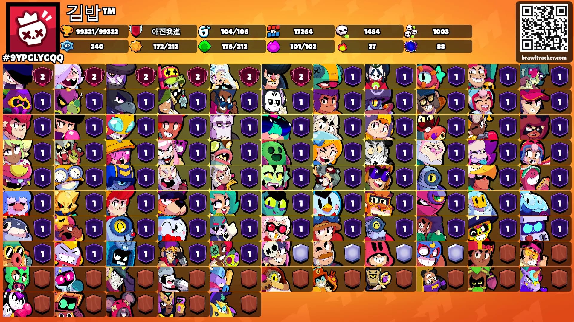 김밥™'s Ranks