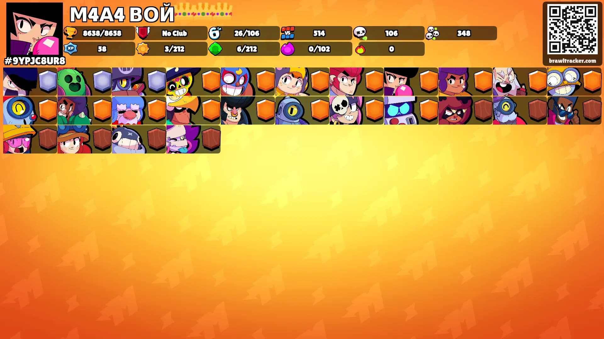 М4А4 ВОЙ👑👑👑's Ranks