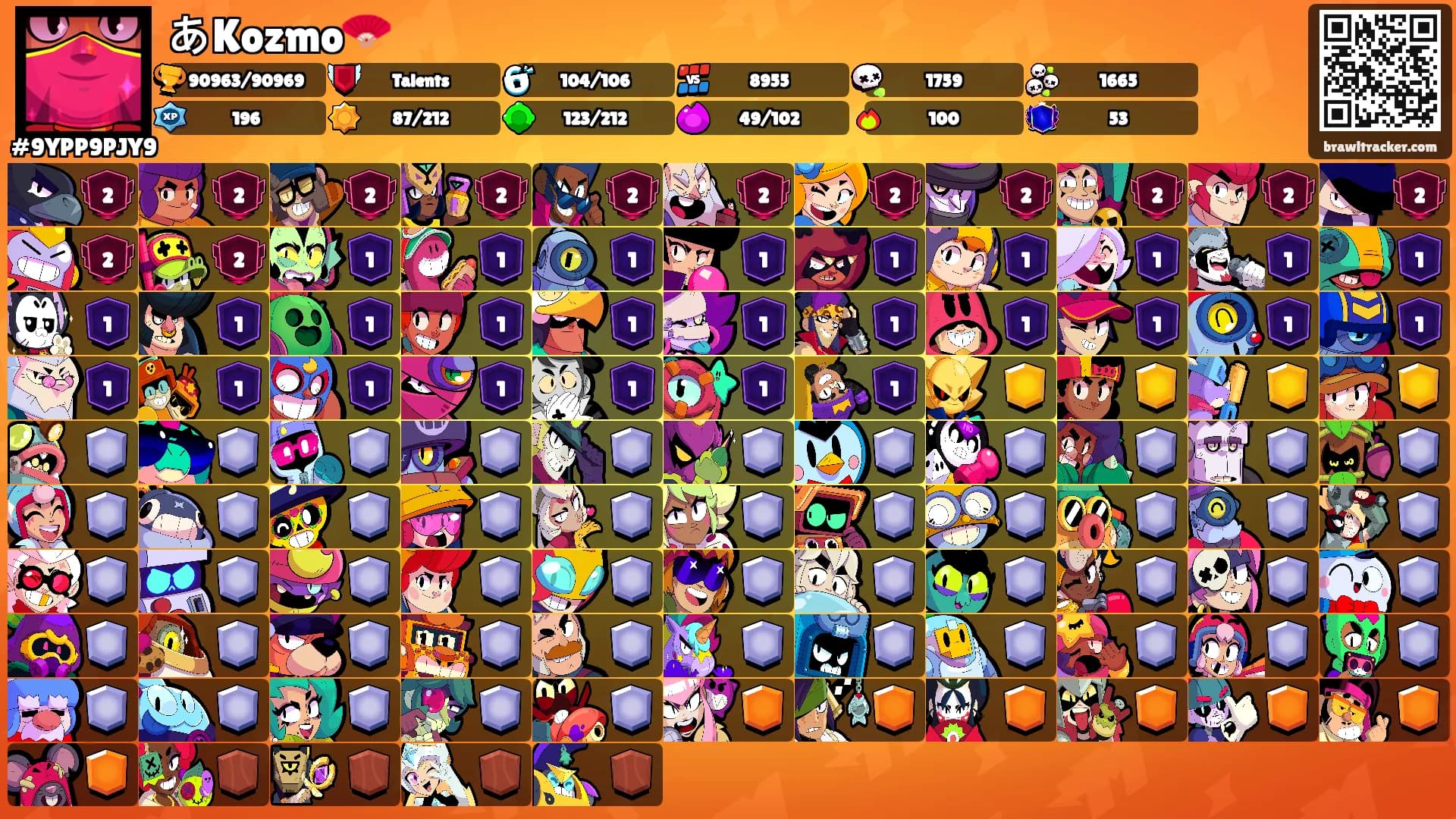 あKozmo🪭's Ranks