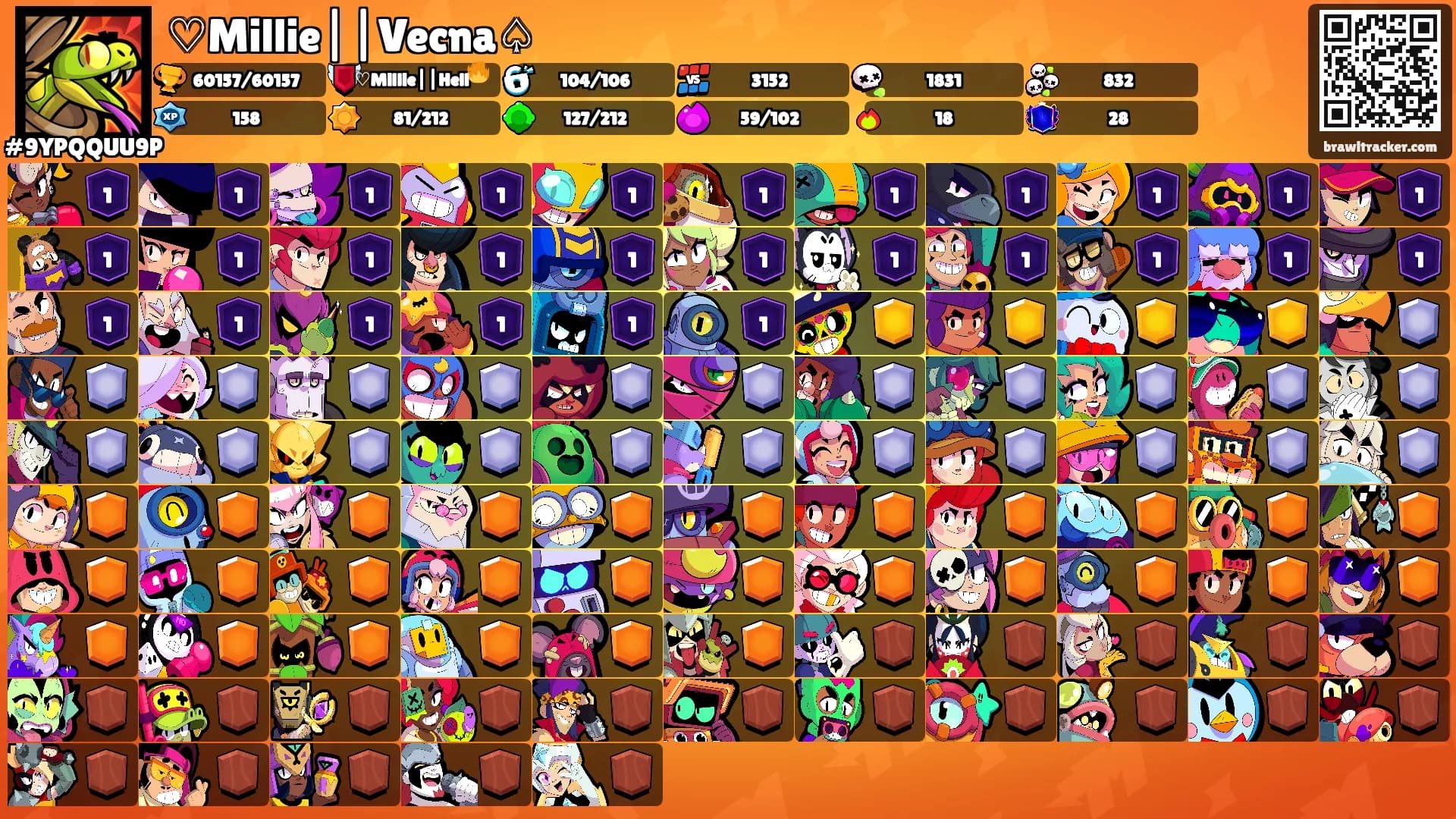 ♡Millie||Vecna♤'s Ranks
