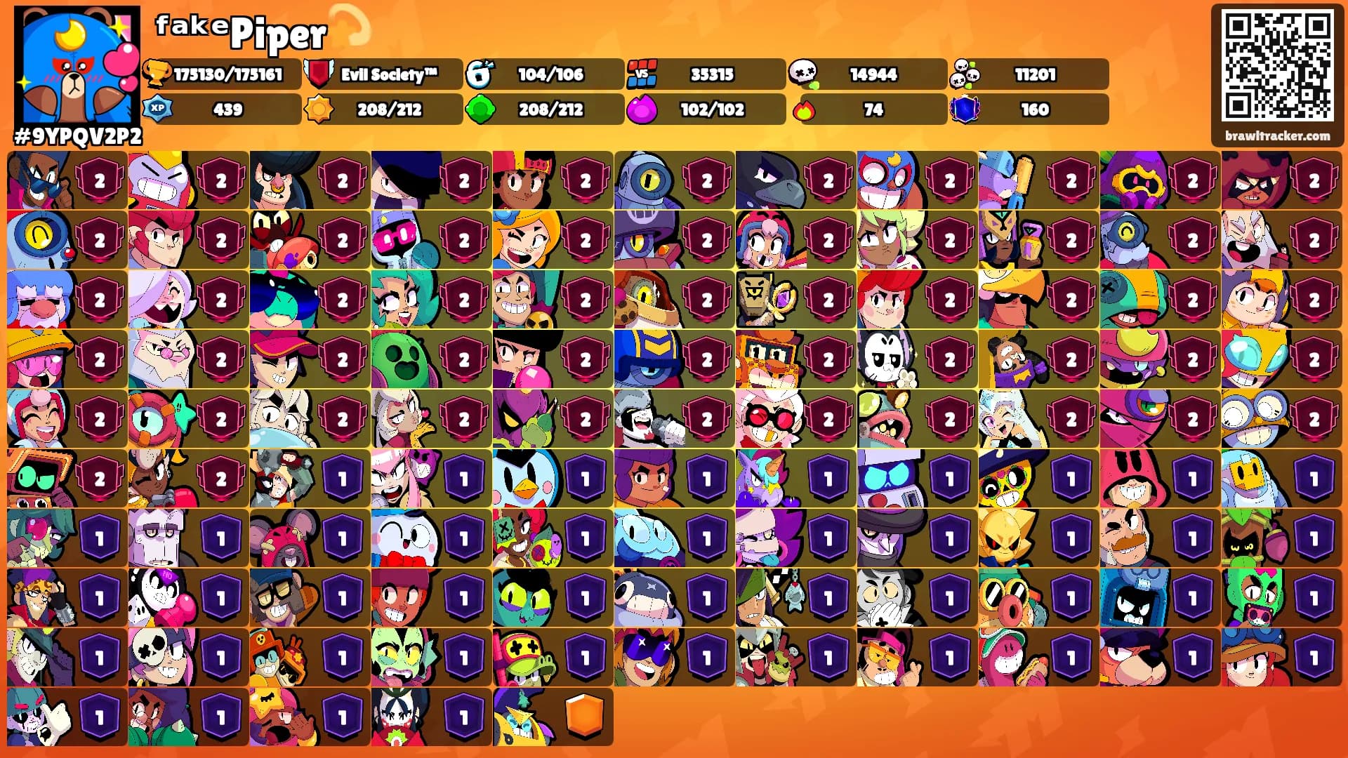 ᶠᵃᵏᵉPiper💫's Ranks