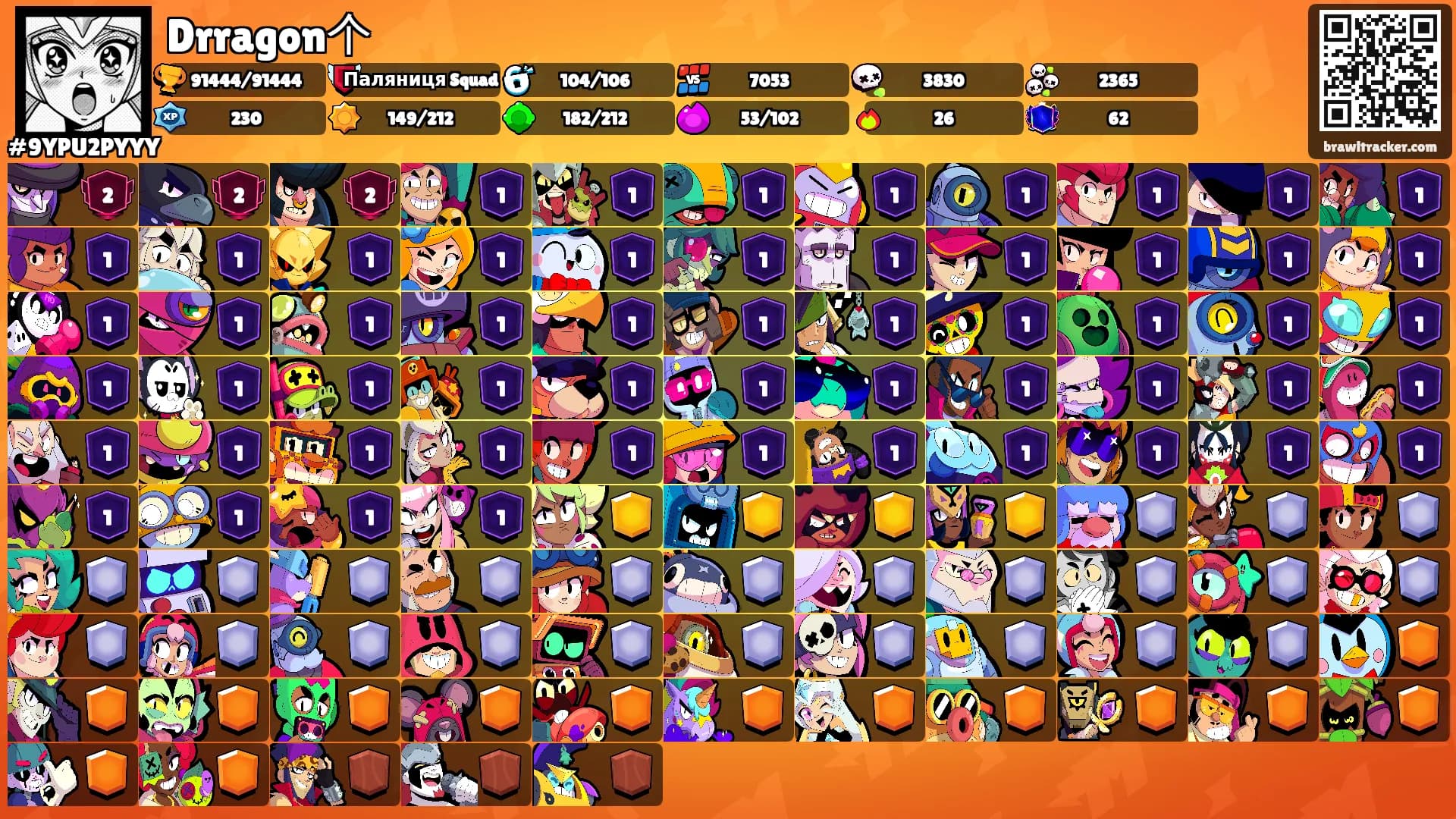 Drragon个's Ranks