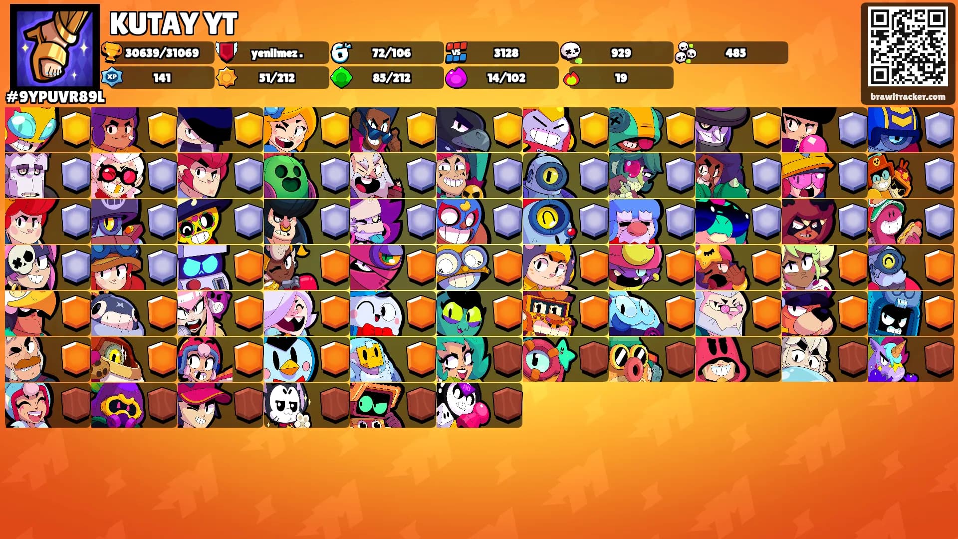 KUTAY YT's Ranks