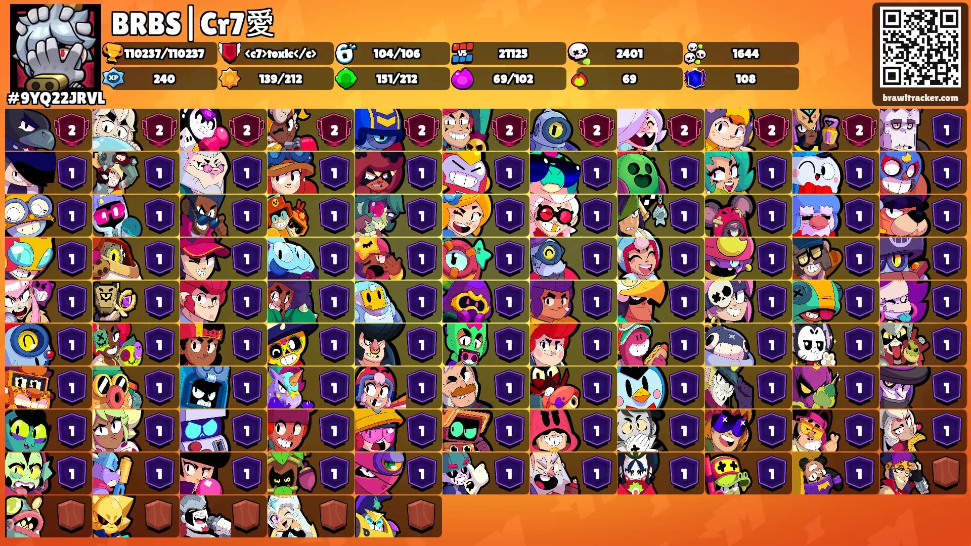 BRBS|Cr7愛's Ranks