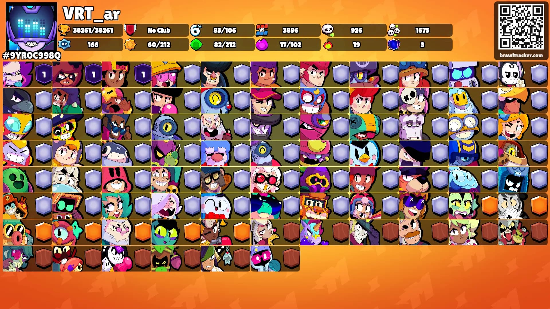 VRT_ar's Ranks