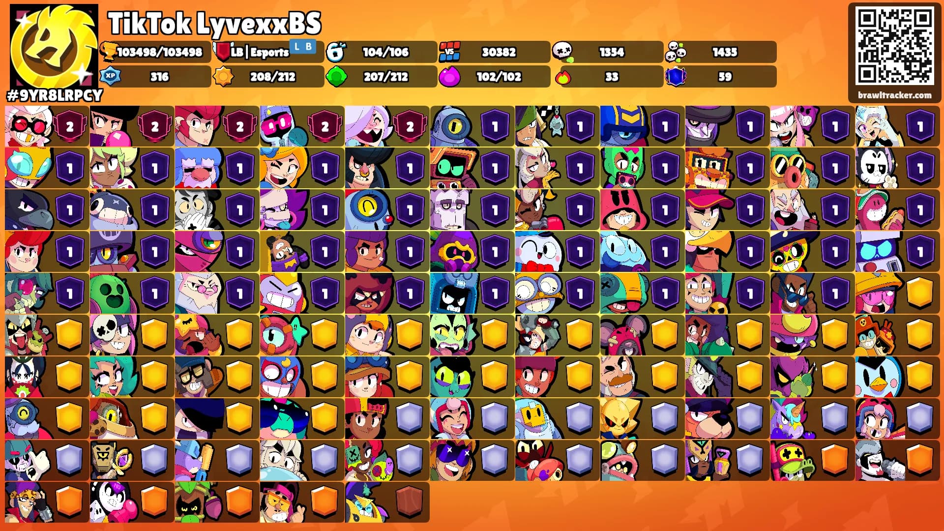 TikTok LyvexxBS's Ranks