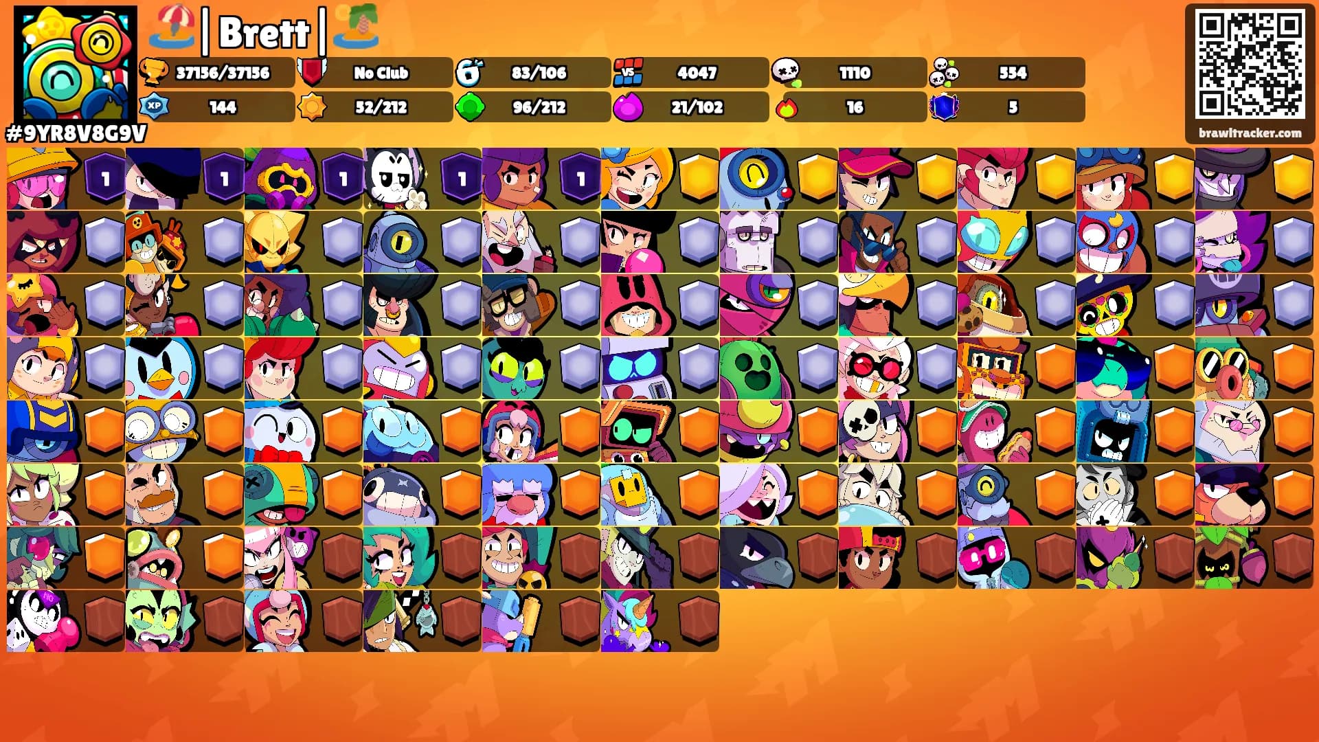 🏖️|Brett|🏝️'s Ranks