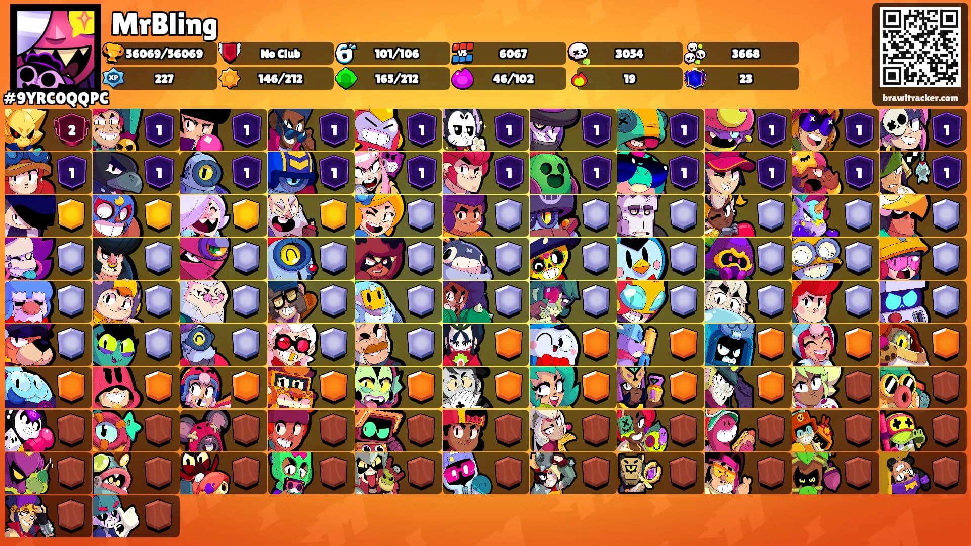 MrBling's Ranks