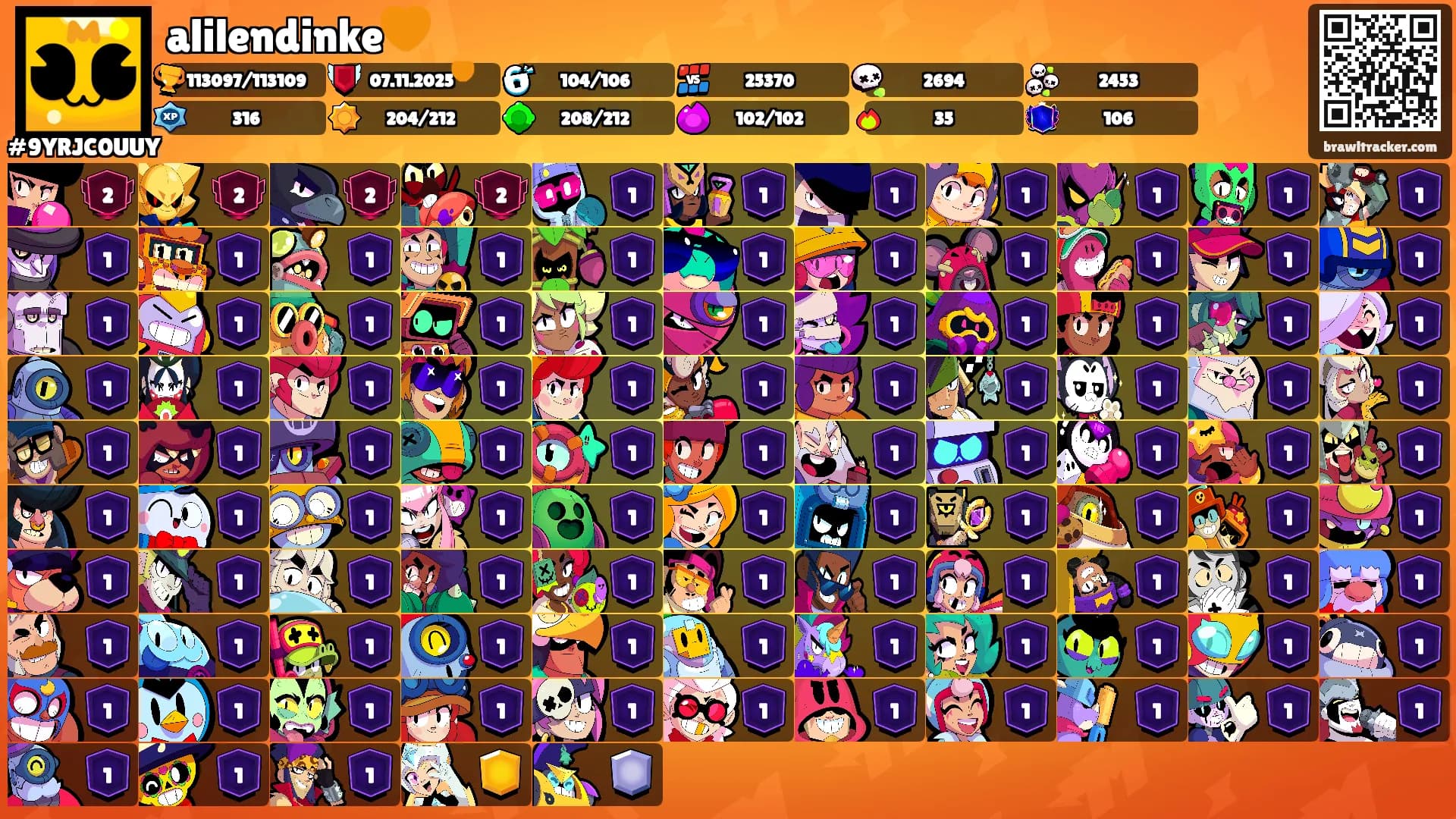 alilendinke🧡's Ranks