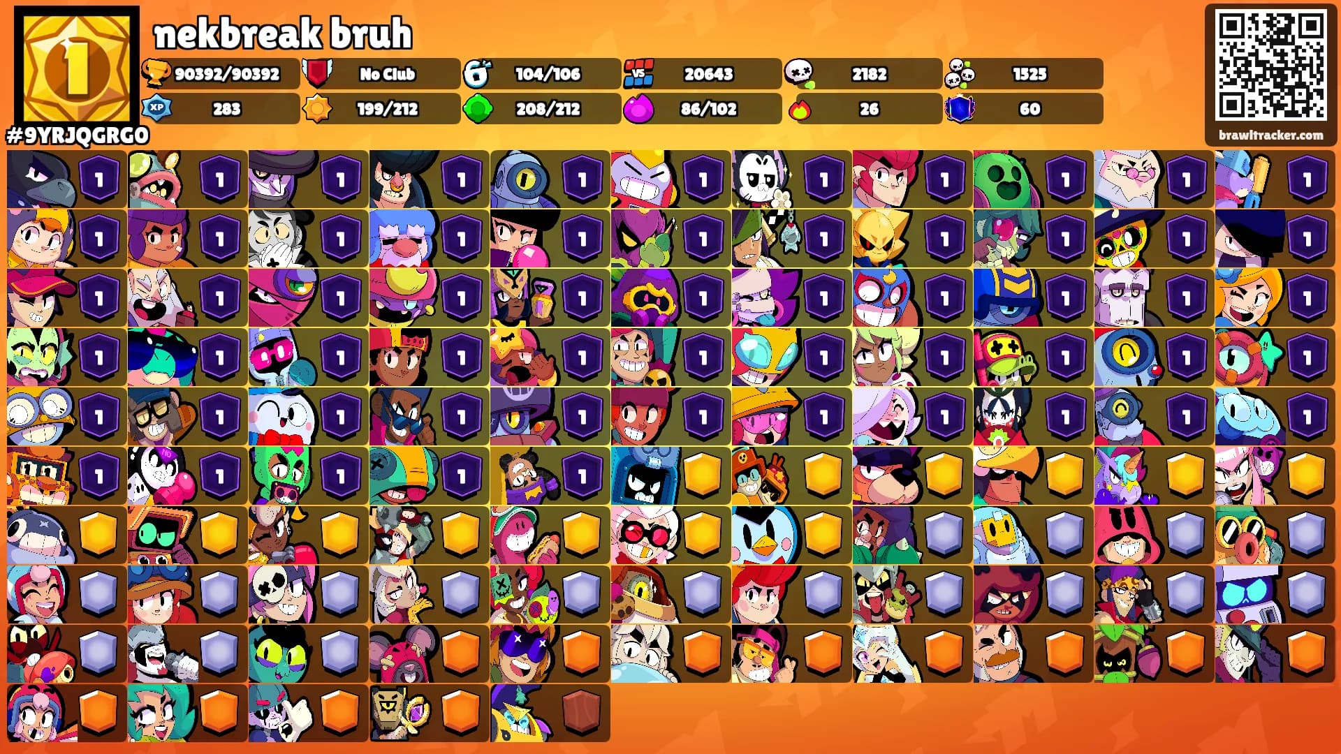 nekbreak bruh's Ranks