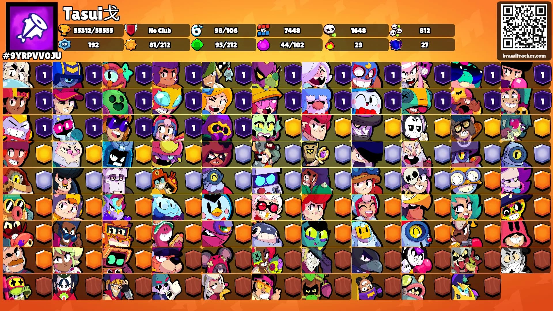 Tasui戈's Ranks