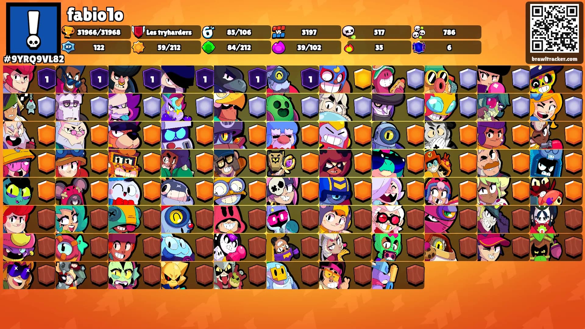 fabio1o's Ranks