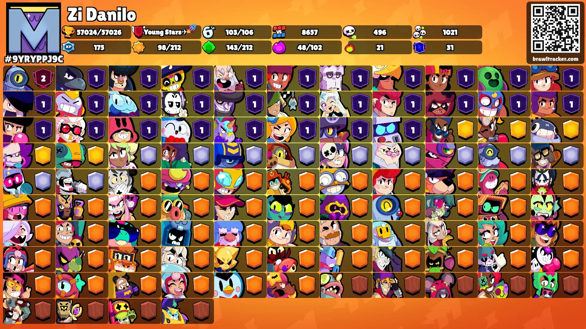 Zi Danilo's Ranks