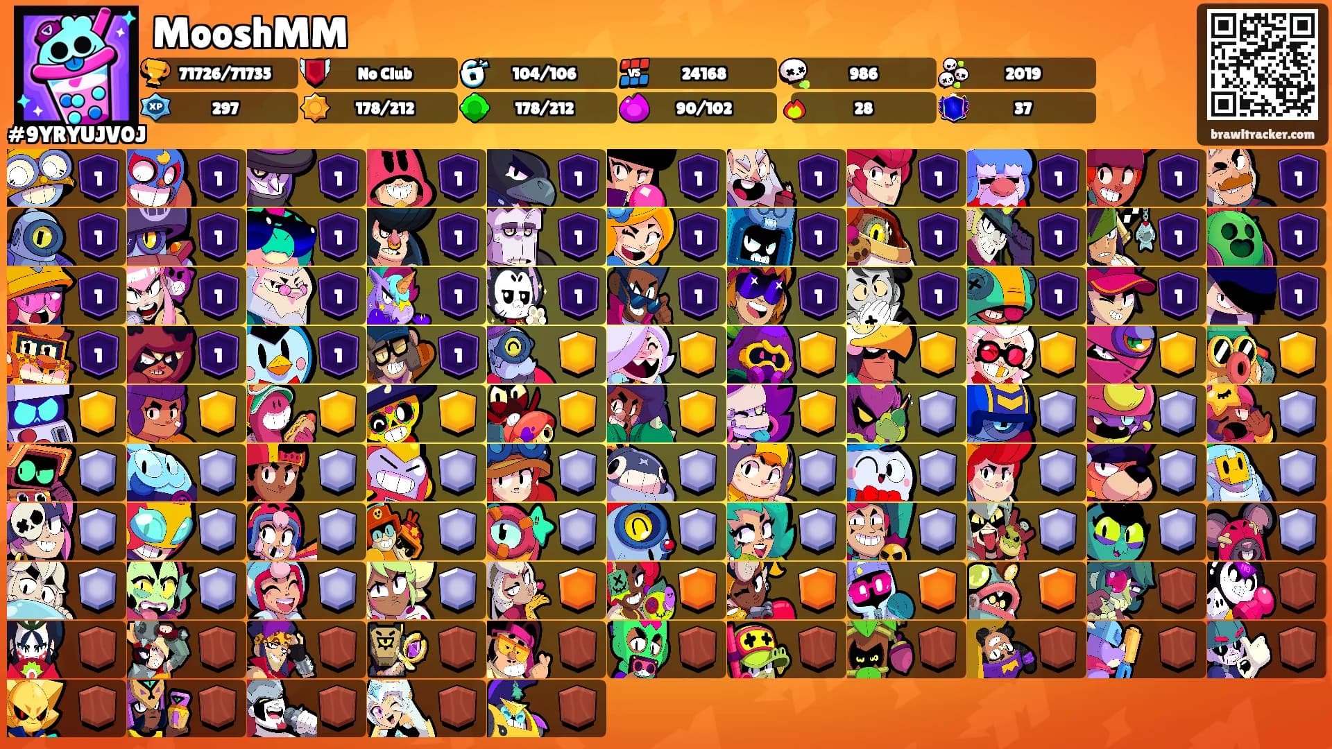 MooshMM's Ranks