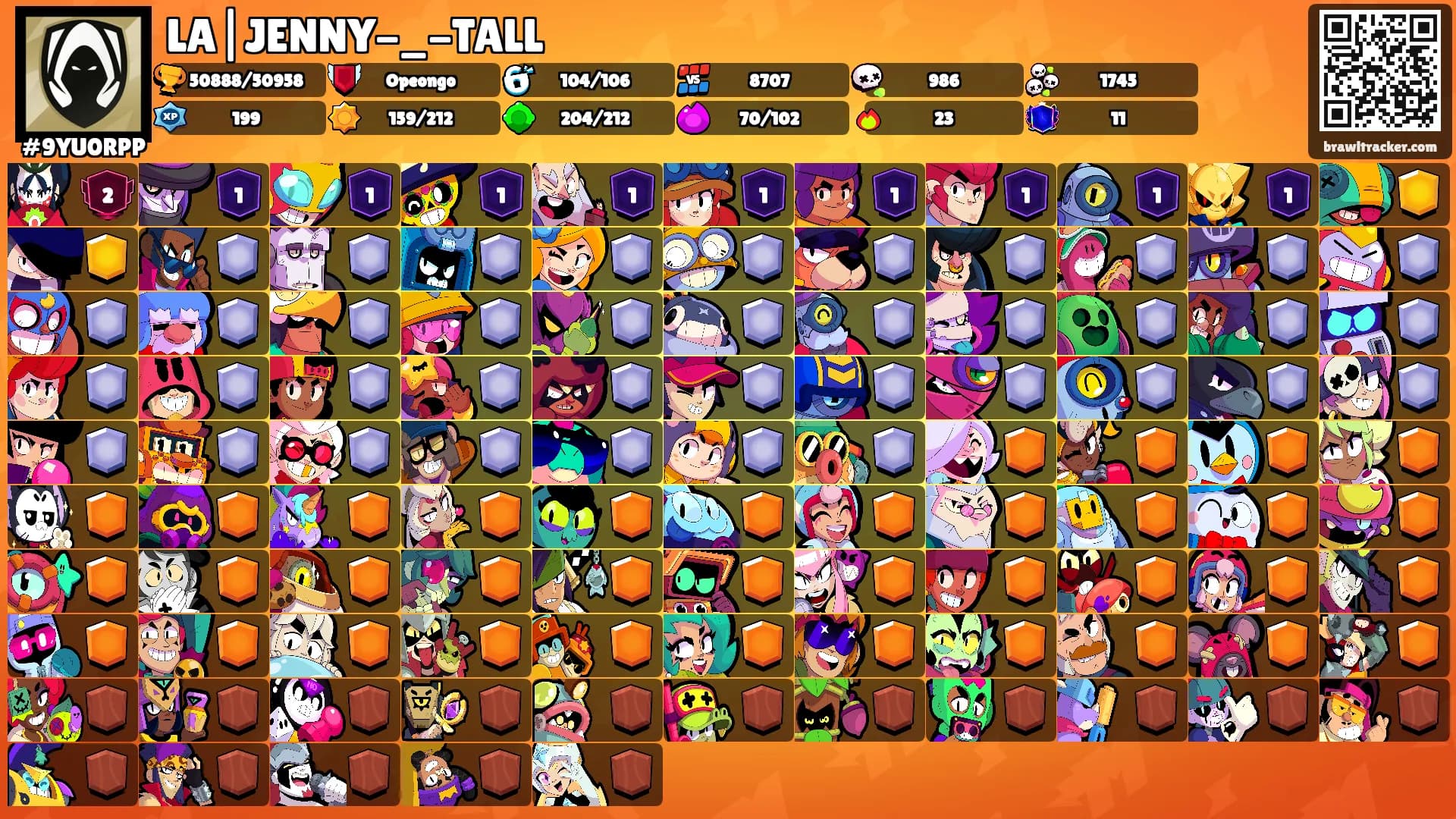 LA|JENNY-_-TALL's Ranks