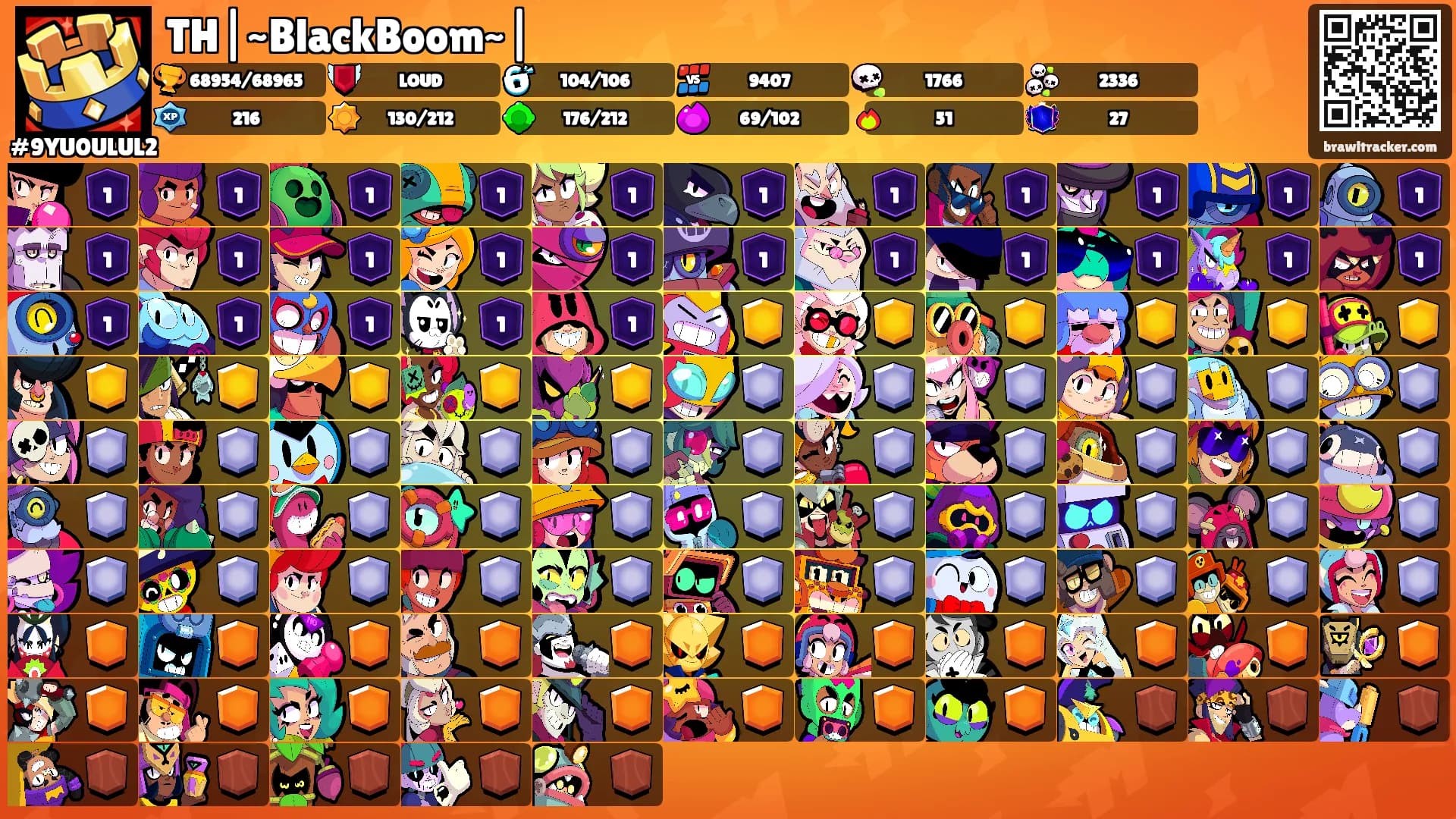 TH|~BlackBoom~|'s Ranks