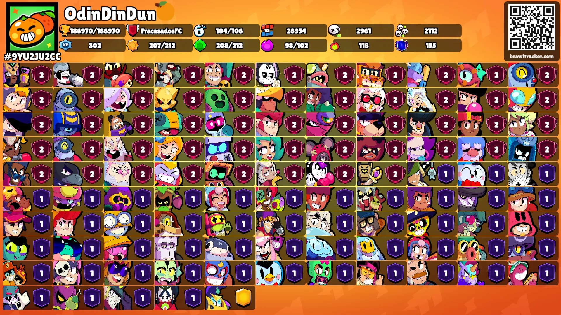 OdinDinDun🍊's Ranks