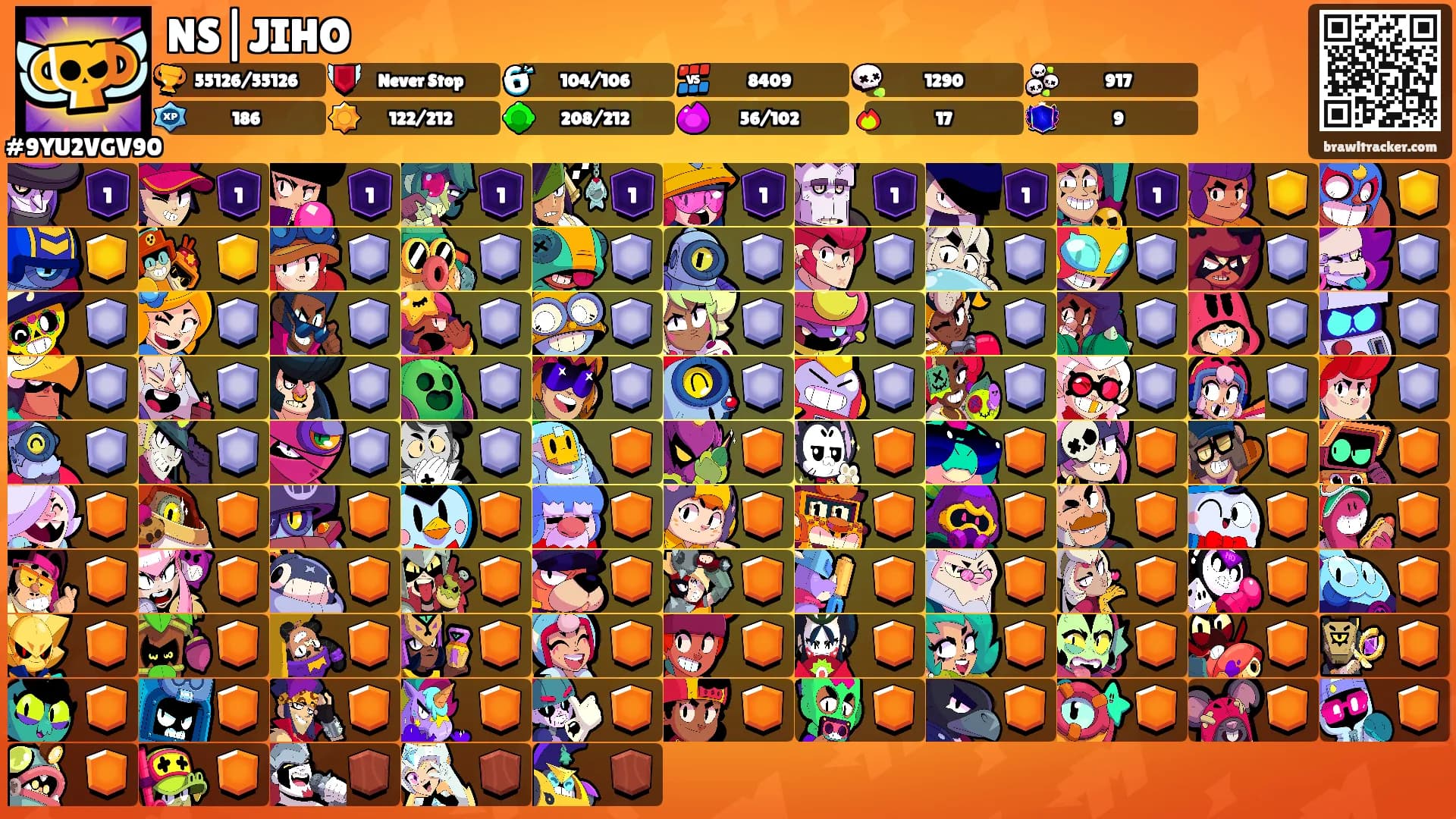 NS|JIHO's Ranks